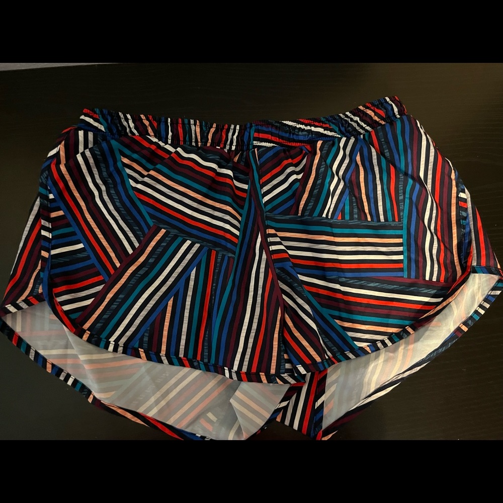 Multi color athletic shorts